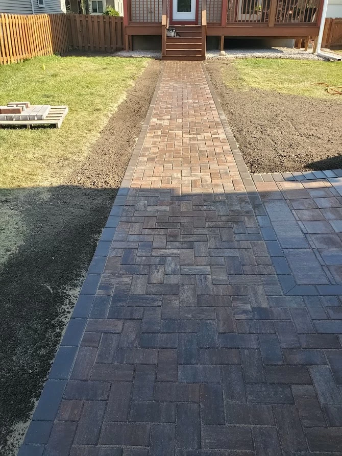 Paver Walkway