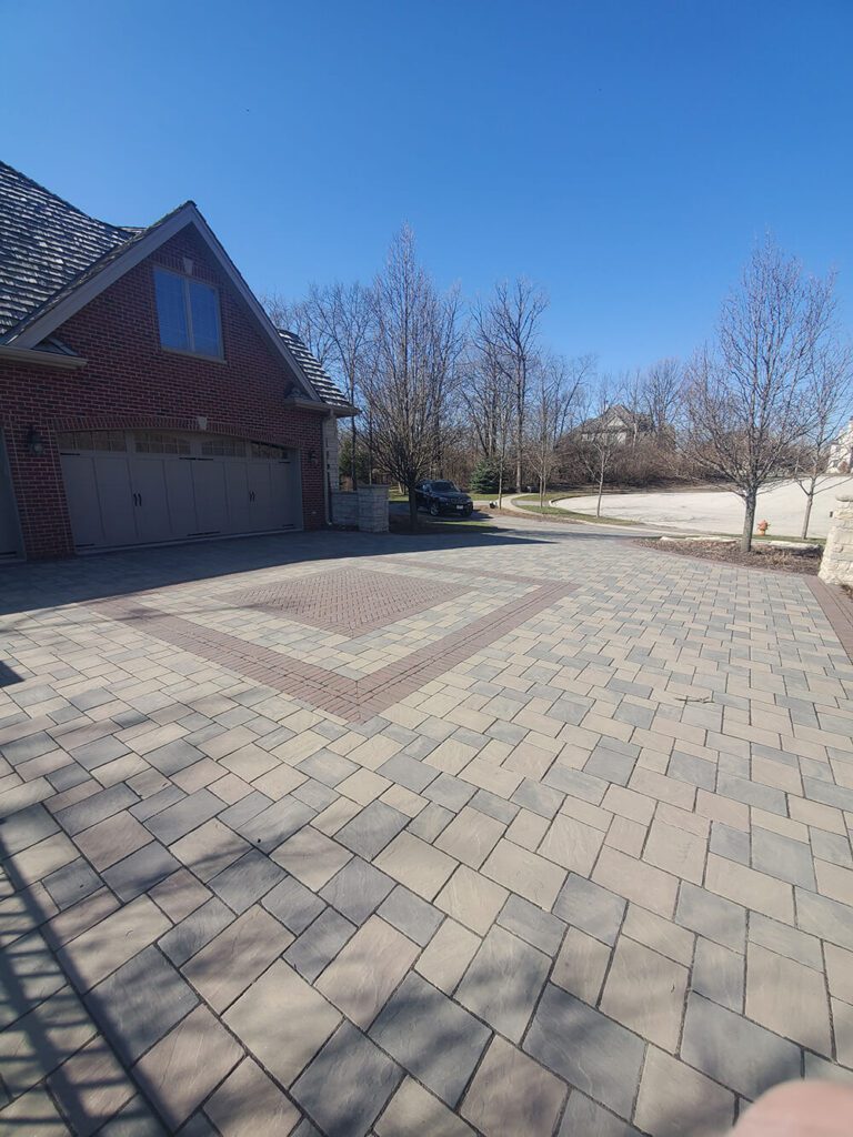 Paver for ad